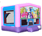 MY LITTLE PONY 2 IN 1 BOUNCE HOUSE - basketball hoop included
